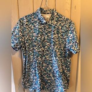 Calvin Klein patterned button up